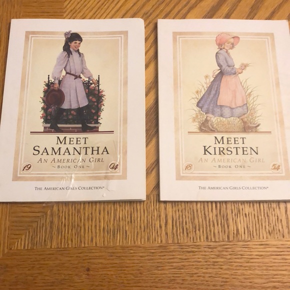 American Girl Other - Vintage American Girl Meet Kisten Meet Samantha Books